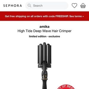 amika High Tide Deep Waver
